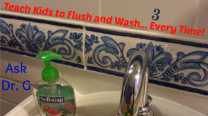 flush and wash