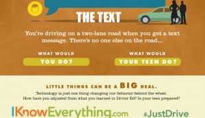 The Text #justdrive