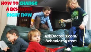 How to Change a Behavior