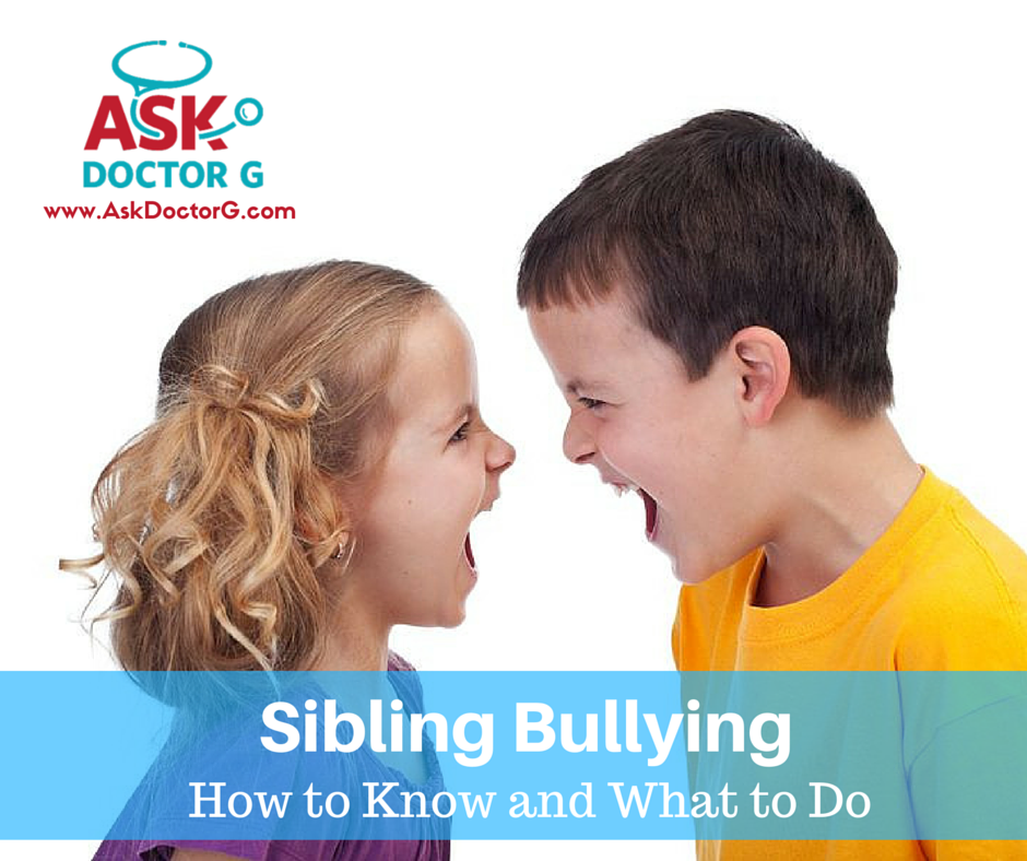 Stop Sibling Bullying Before it Starts. Keep Your Kids